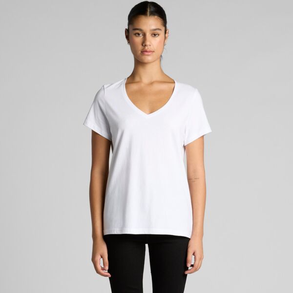 Womens Maple V Neck Tee Thumbnail