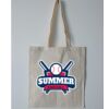 Budget Calico Tote Bag Thumbnail